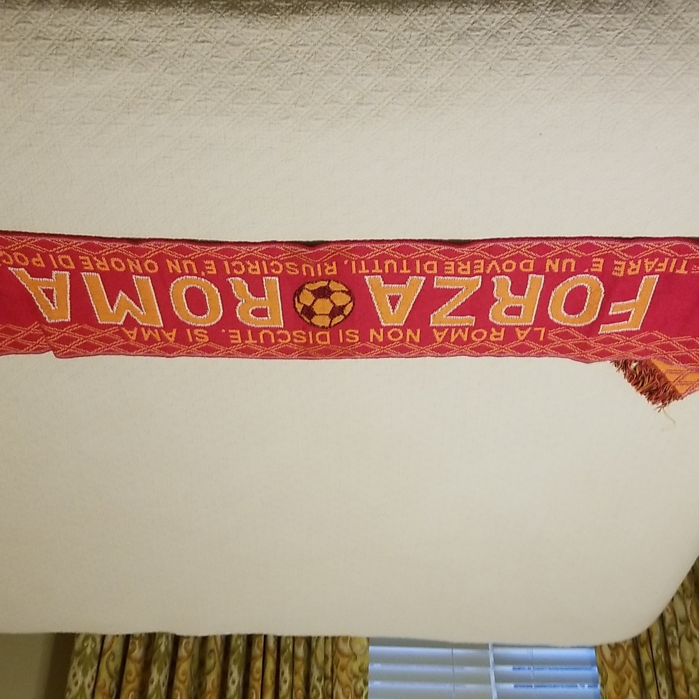 Scarf Forza Roma Soccer